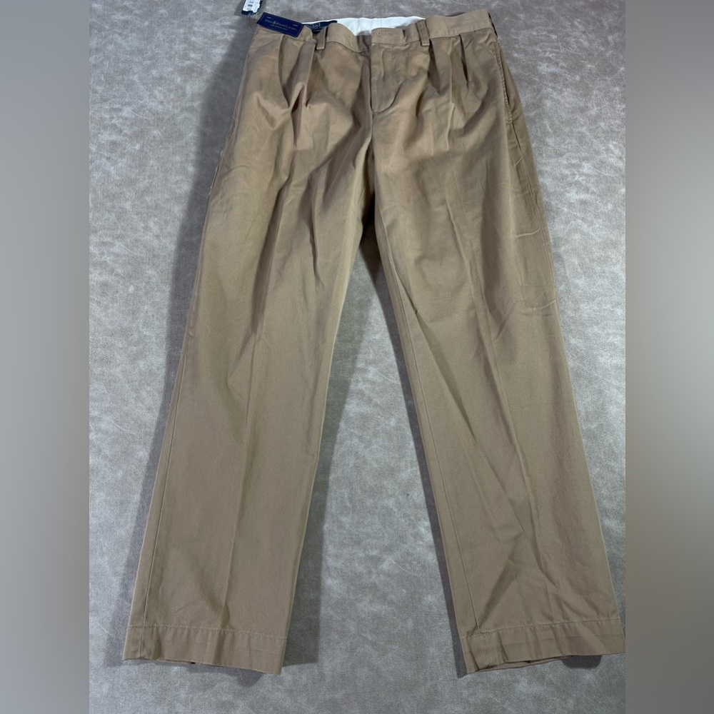 NWT Polo Ralph Lauren Ethan Pant Chino Khaki Pants 34 x30